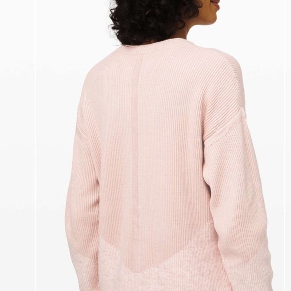 ❤️ Lululemon Restful Intention sweater in pink bliss C26 - Picture 3 of 12